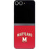 University of Maryland Collegiate Text Red Galaxy Z Flip6 Skin